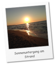 Sonnenuntergang am Strand