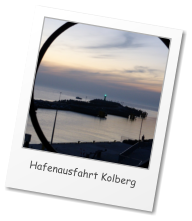 Hafenausfahrt Kolberg